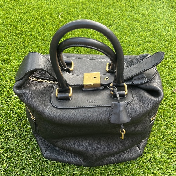 Celine Mini Boston Black Leather - Picture 7 of 17